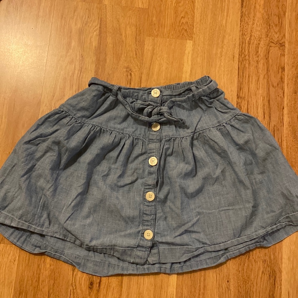 GAP Kids Chambray/Denim Skirt Large